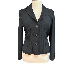 Like New Stretchy Etcetera Black Blazer